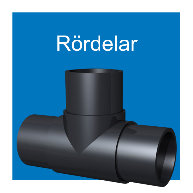 EXTENA Tryckrör polyeten PE100 RC Rördelar