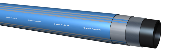 Extena HexelOne högtrycksrör Polyeten för höga tryck